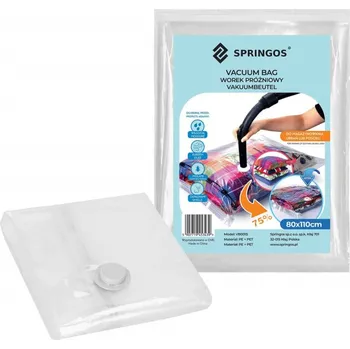 Pytel na prádlo Vakuový pytel 80x110 cm SPRINGOS VB0015