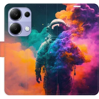 Pouzdro na mobilní telefon Flipové pouzdro iSaprio - Astronaut in Colours 02 - Xiaomi Redmi Note 13 Pro