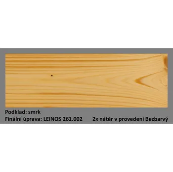Lak na dřevo LEINOS 261 Lazura na dřevo v interiéru (2,5L) - prvotřídní vrchní olejová lazura na dřevo 002 Bezbarvá (bez UV filtru)