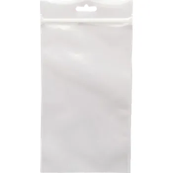 Sáček na potraviny Zipsový laminovaný sáčok na zavesenie PET/PE - 110x170+30