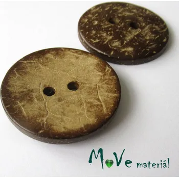 Knoflík Knoflík kokosový maxi 50mm, 1ks