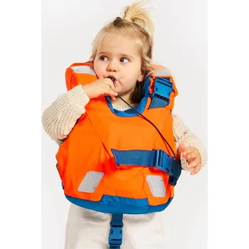 DECATHLON Dětská záchranná vesta LJ100N (10–15 kg) 10-15 kg MODRÁ|ORANŽOVÁ|TYRKYSOVÁ