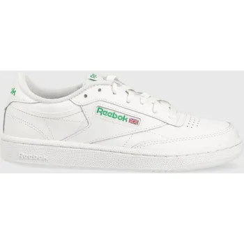 Pánské tenisky Kožené tenisky Reebok Classic CLUB C, 39, bílá, 00X