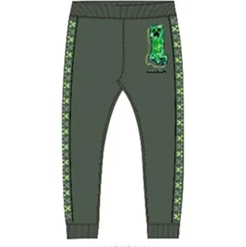 Chlapecké kalhoty OFICIÁLNÍ LICENCE Tepláky MINECRAFT zelené, vel. 140