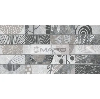 Obklad KAI Medina Obklad Hedge Grey 25 x 50 cm, lesklý, 3225