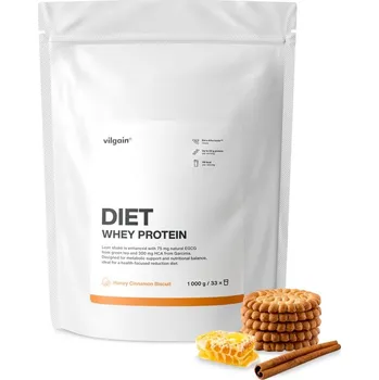 Protein Vilgain Diet Whey – med a skořice 1 000 g