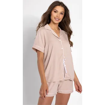 Dámské pyžamo Jemné viskózové pyžamo pro ženy s elegantním designem, l i240_192475_2:L