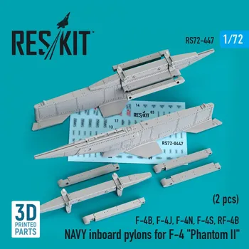Plastikový model 1/72 NAVY inboard pylons F-4 'Phantom II' (2 pcs.)