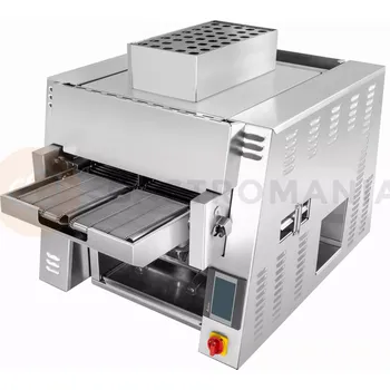 Pec na pizzu Pásový gril, gril automatický 2-pásový, 13 kW, 300-500°C, 690x1087x800 mm | RESTO QUALITY, SET3000