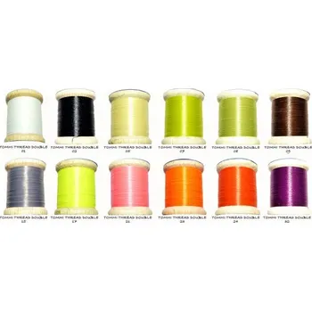 Speciální výtvarná barva Sada vázacích nití Tommi-Fly Double Thread 12 barev