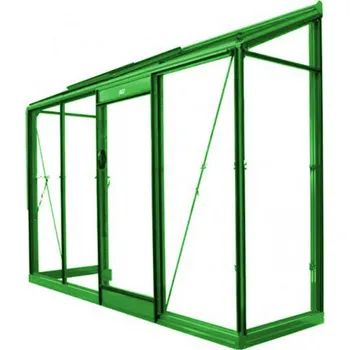 Skleník Zahradní skleník ze skla Miccolo Rozměry skleníku: 2,2 x 0,8 m - barva dle vzorníku RAL + 5x tyče na rajčata