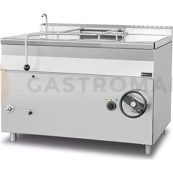 Pánev Sklopná plynová pánev, nerezová ocel, 27 kW, 120 l, 1200x900x900 mm | RESTO QUALITY, RQBS125.912G