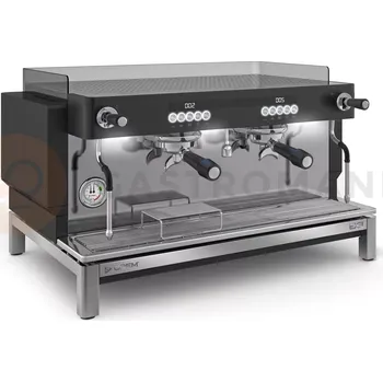 Vybavení pro přežití Kávovar 2-pákový, černý, 11,5 l, 3,35 kW, 770x575x465 mm | CREM, Top Version EX3 2GR B PID