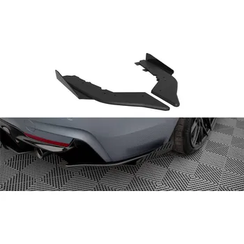 Tuning Zadní boční splittry BMW 435i Coupe M-Pack F32 (Black + Gloss Flaps)