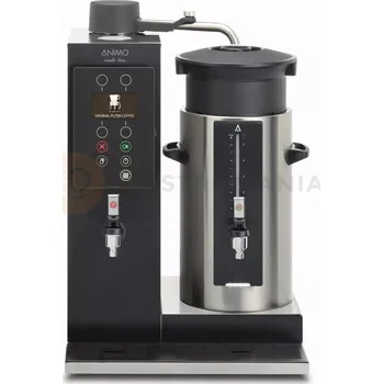 Barová židle Kávovar na filtrovanou kávu s bojlerem, 240 šálků/h, 505x470x700 mm, 5 l, 3,13 kW | ANIMO, ComBi-line CB1x5WR