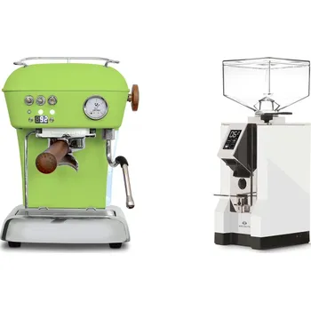 Set domácích spotřebičů Ascaso Dream PID, Fresh Pistachio + Eureka Mignon Specialita,…