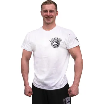 Pánské tričko Bizon Gym Triko 237 - bílá XL