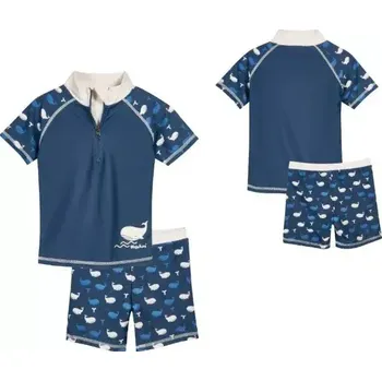 Kojenecké plavky Playshoes dětské plavky komplet velryba