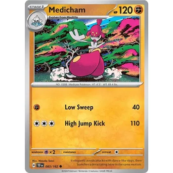 Karetní hra Medicham 083/162 - Temporal Forces Typ karty: Reverse Holo