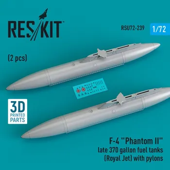 Plastikový model 1/72 F-4 'Phantom II' late 370 gallon fuel tanks