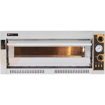 Příprava pizzy Elektrická pizza pec, jednokomorová, ruční ovládání, 6x 36 cm, 950x1265x395 mm | RESTO QUALITY, TOP 6 XL