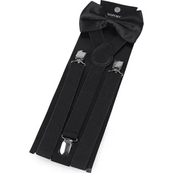 Módní doplněk Chlapecká / pánská sada šle a motýlek