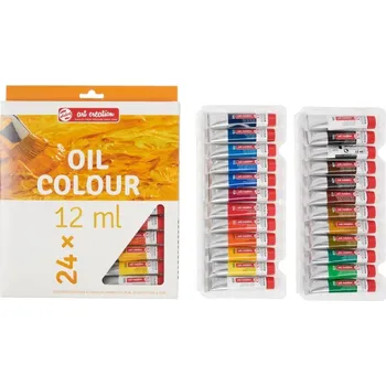 Olejová barva Sada olejových barev ART CREATION, 12 x 12 ml