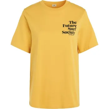 Dámské Tričko s krátkým rukávem O'NEILL FUTURE SURF SOCIETY REGULAR T-SHIRT 1850146-12022 – Žlutá S