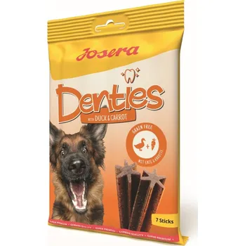 Pamlsek pro psa Josera Denties with Duck & Carrot 180g