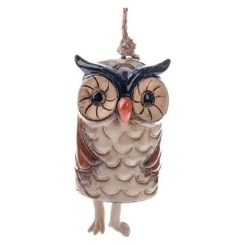 Keramický zvonek - sova, 6/72