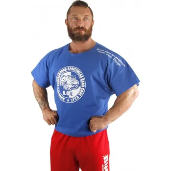 Pánské tričko Bizon Gym Rag Top 508 - modrá Modrá XL