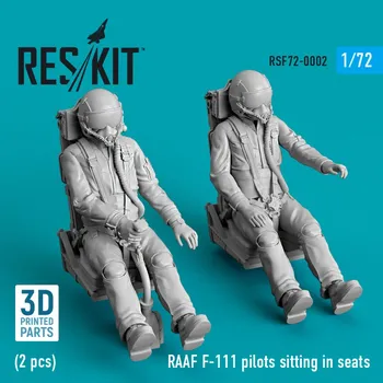 Plastikový model 1/72 RAAF F-111 pilots sitting in seats (2 pcs.)