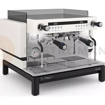 Vybavení pro přežití Kávovar 2-pákový, bílý, 6 l, 2,8 kW, 575x575x465 mm | CREM, Top Version EX3 Mini 2GR W PID