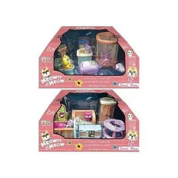 Panenka Zestaw mebli do domków dla lalek MIX