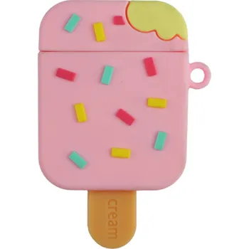 Příslušenství pro sluchátka Obal pro AirPods 1 / 2 - Růžový Nanuk