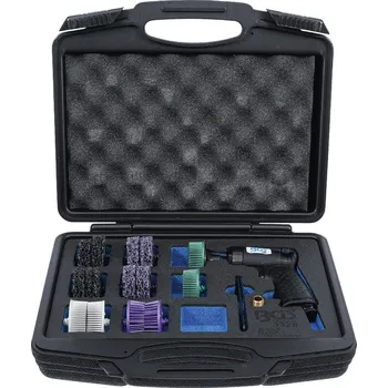 Sada nářadí BGS 3328, Sada pneumatické kartáčové brusky | 17dílná