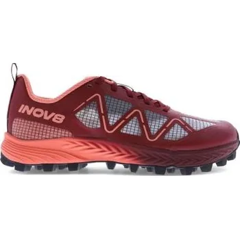 Dámská běžecká obuv INOV-8 MUDTALON SPEED Burgundy/Coral - UK 6,5