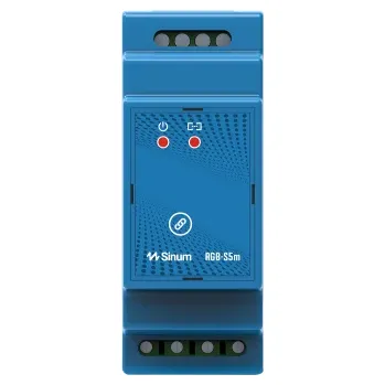 LED páska TECH STEROWNIKI Kabelový modul rgbw pro led pásky na din liště bílý RGB-S5M Tech Controls