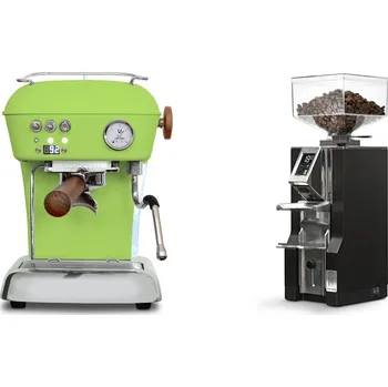 Příprava kávy Ascaso Dream PID, Fresh Pistachio + Eureka Mignon Libra, CR…