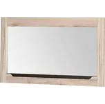 Zrcadlo MAWSON, dub sanremo/hnědá + vyzvednutí ZDARMA