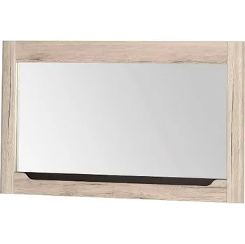 Zrcadlo Zrcadlo MAWSON, dub sanremo/hnědá + vyzvednutí ZDARMA