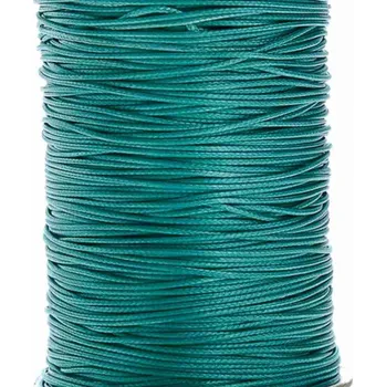 VEMS Trade s.r.o. Bavlněná voskovaná šňůrka tyrkysová 5 m