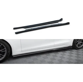 Difuzory bočních lišt V1 Tesla Model S Plaid Mk1 Facelift