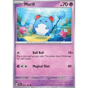 Volný čas Pokémon TEF 064/162 Marill - Temporal Forces Stav: Near Mint, Verze: NORMAL