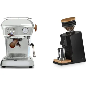 Kávovar Ascaso Dream PID, leštěný hliník + Eureka Mignon Single Dose,…