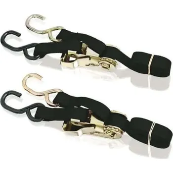 PUIG Popruhy TIE DOWN WITH HOOKS 6274N černý pár