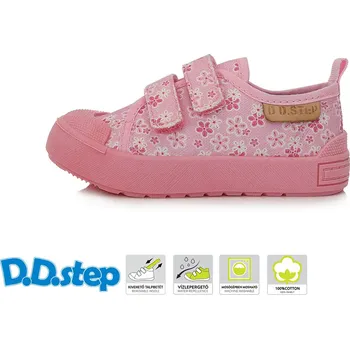 Dívčí tenisky D.D.STEP CSG-41841 Barva: Růžová, Velikost: 21