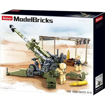 Stavebnice Sluban Sluban Stavebnice Model Bricks M38-B0890 M777 Howitzer