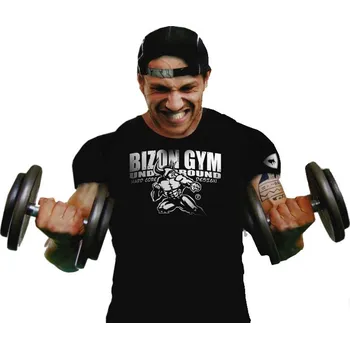 Pánské tričko Bizon Gym Triko 211 - černá Černá XXL