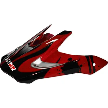 Motodoplněk LS2 PEAK MX442 RED (MAGMA)
